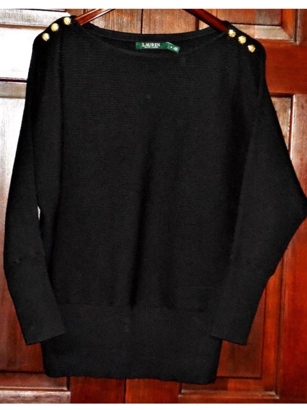 LRL Black Sweater S/M